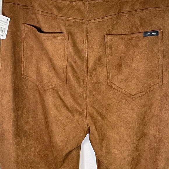 NWT Sanctuary Women's Faux Suede High Rise Leggings - Picture 8 of 10